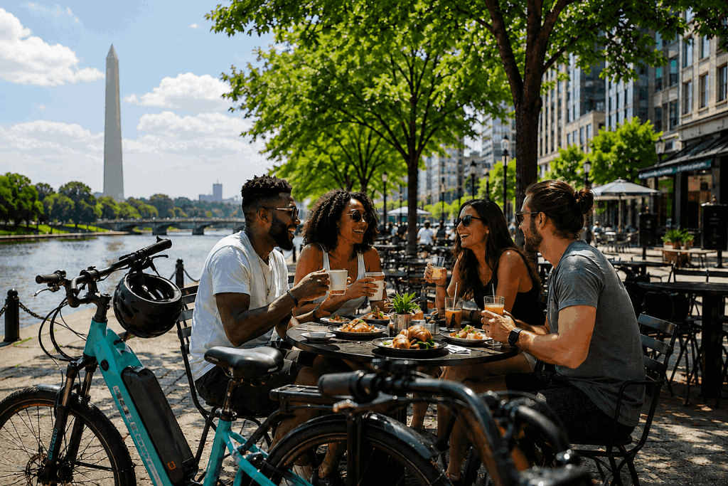 Brunch & Ride: D.C. E-Bike Adventure
