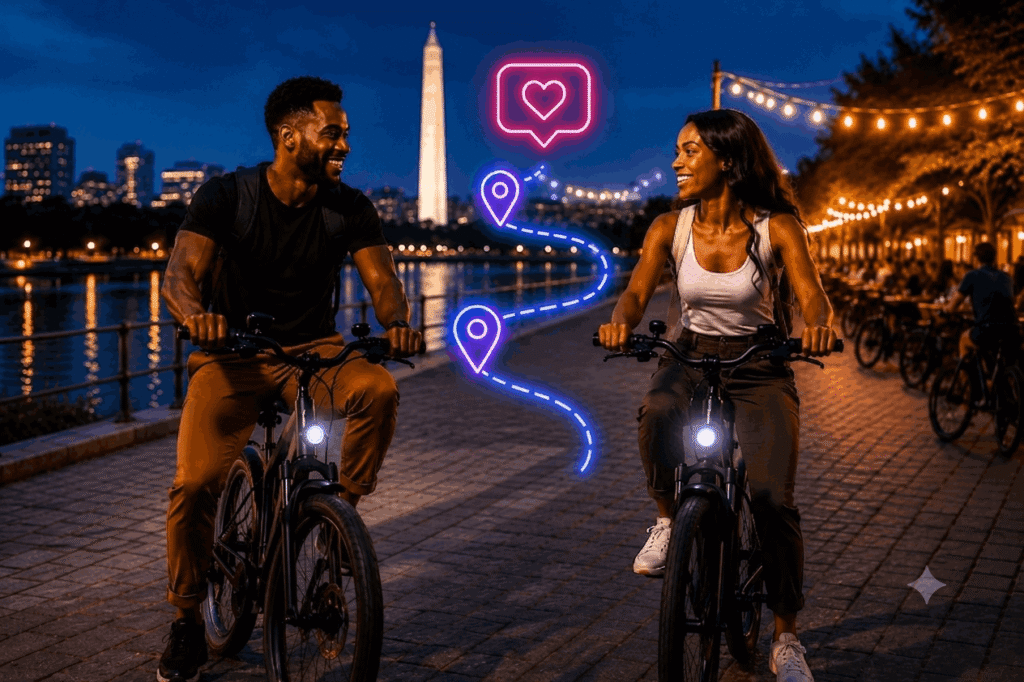 Speed Dating on E-Bikes